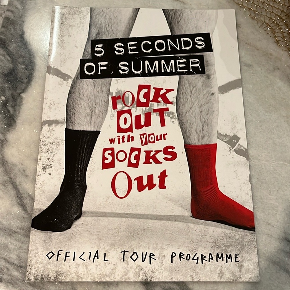 5 Seconds of Summer Official Tour Programme